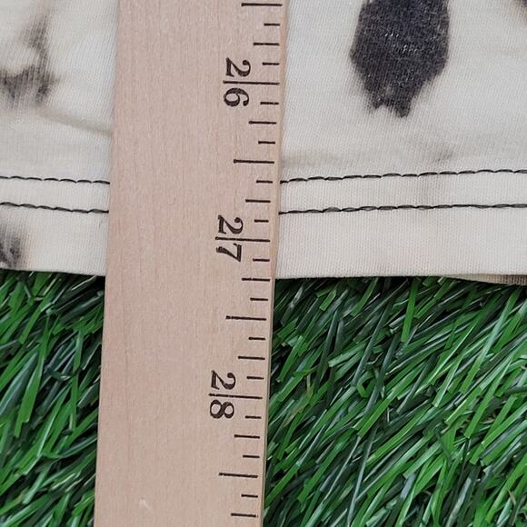 Vintage 90s Mission X Statement Shirt XL 23x27 Bleached Black Fire Flames - Picture 14 of 14